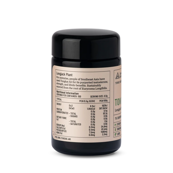 Evolution Botanicals Tongkat Ali Longjack Plant 120 Capsules