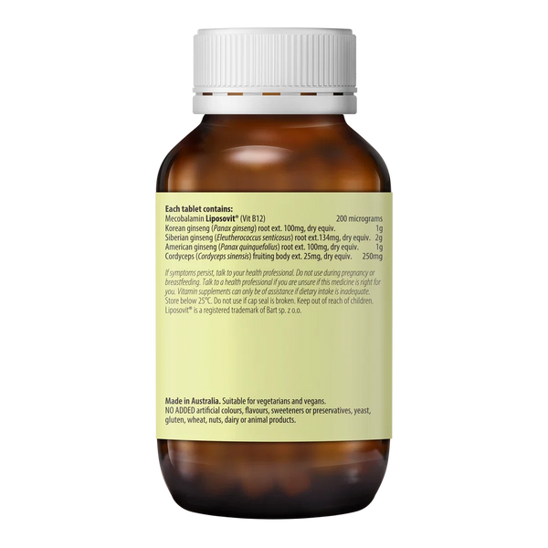 Fusion Health Energy Boost 60 Tablets