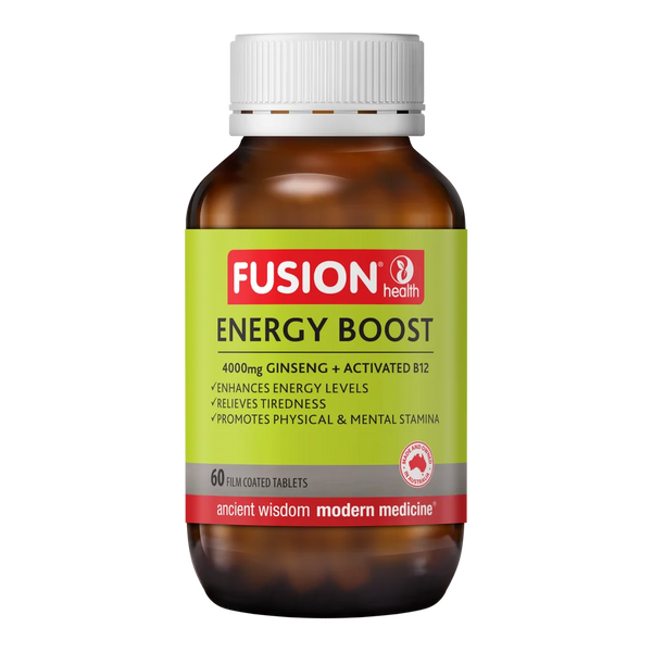 Fusion Health Energy Boost 60 Tablets