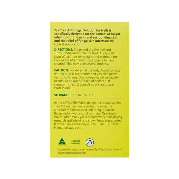 Thursday Plantation Tea Tree Antifungal Solution for Nails 10ml
