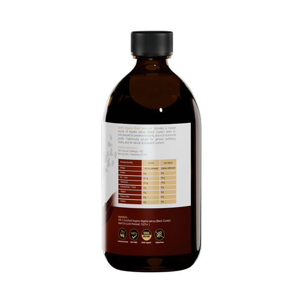Apollo Organic Black Seed Oil TQ 2%+ 300ml