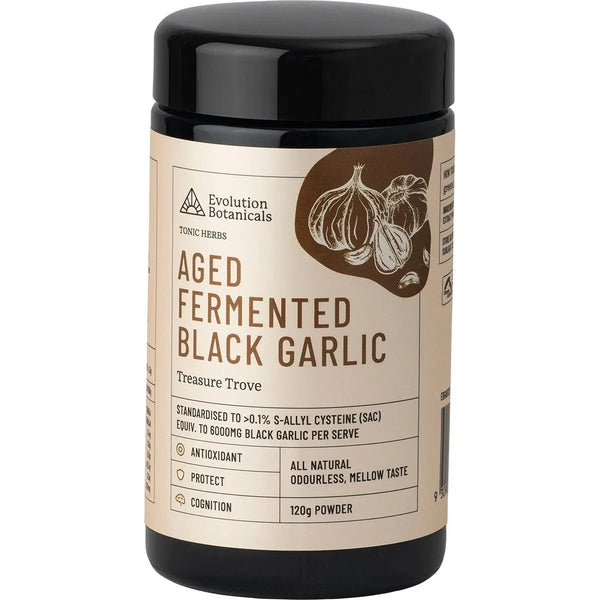 Evolution Botanicals Aged Fermented Black Garlic Treasure Trove 120g