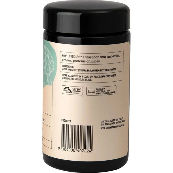 Evolution Botanicals Globe Artichoke Happy Tummy 120g