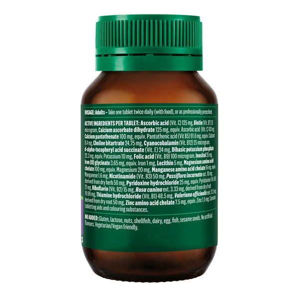 Thompson's B Complex Plus Herbs 60 Tablets