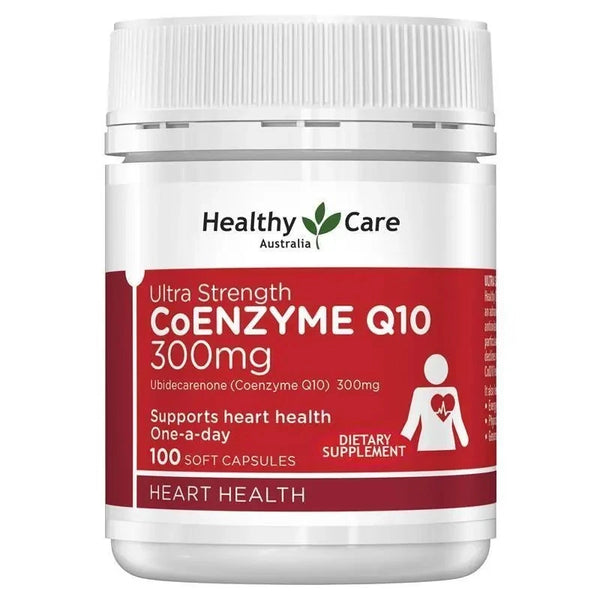 Healthy Care Ultra Strength CoEnzyme Q10 300mg 100 Capsules