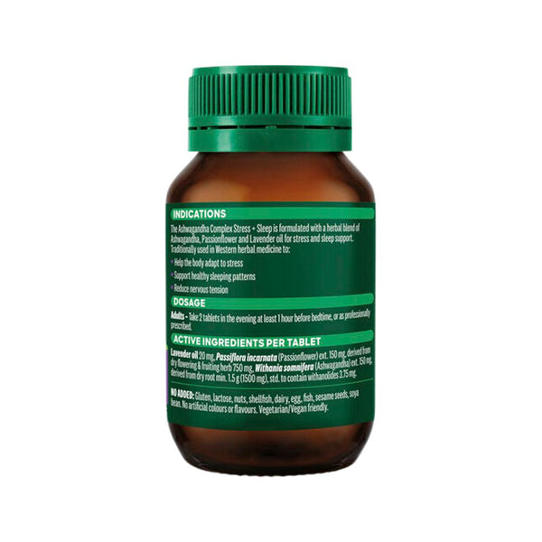 Thompson's Ashwagandha Complex Stress + Sleep 60 Tablets