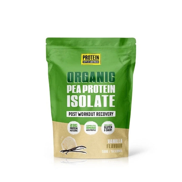 Protein Supplies Australia Pea Protein Isolate Vanilla 500g