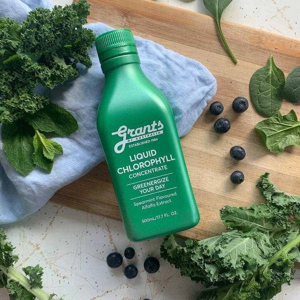 Grants Liquid Chlorophyll Concentrate 500ml Spearmint Flavour