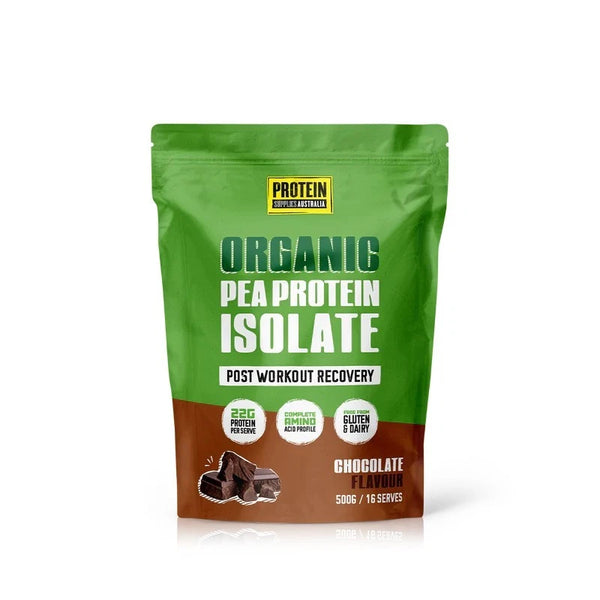 Protein Supplies Australia Pea Protein Isolate Chocolate 500g
