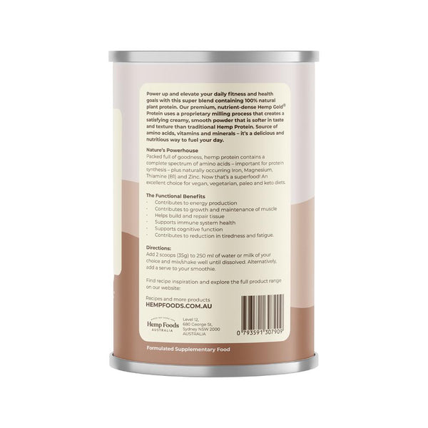 Hemp Foods Australia Hemp Protein Shake Chocolate 420g