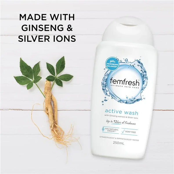 Femfresh Active Wash Deodorising 250ml