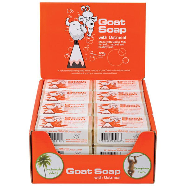 Goat soap with Oatmeal 100g x 24 Units