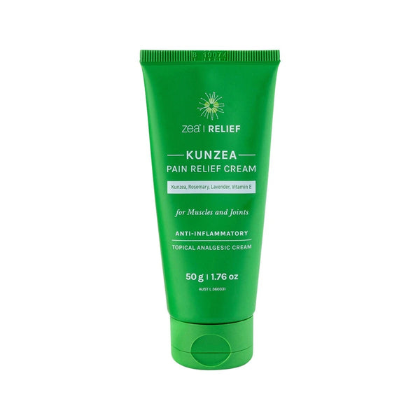 Zea Relief Kunzea Pain Relief Cream 50g with Rosemary, Lavender, Vitamin E