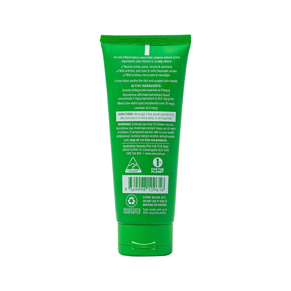 Zea Relief Kunzea Pain Relief Cream 50g with Rosemary, Lavender, Vitamin E