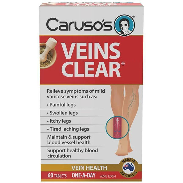 Caruso's Veins Clear 60 Tablets