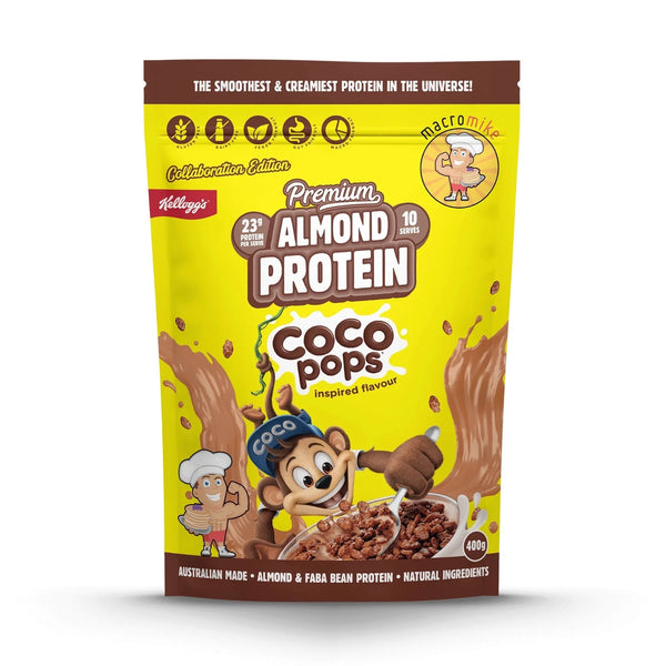 Macro Mike x Kellogg's Premium Almond Protein Coco Pops Inspired 400g