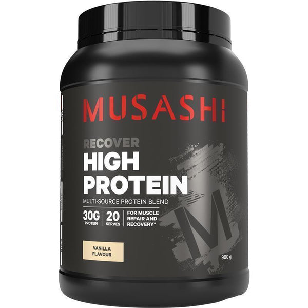 Musashi High Protein Vanilla Flavour 900g