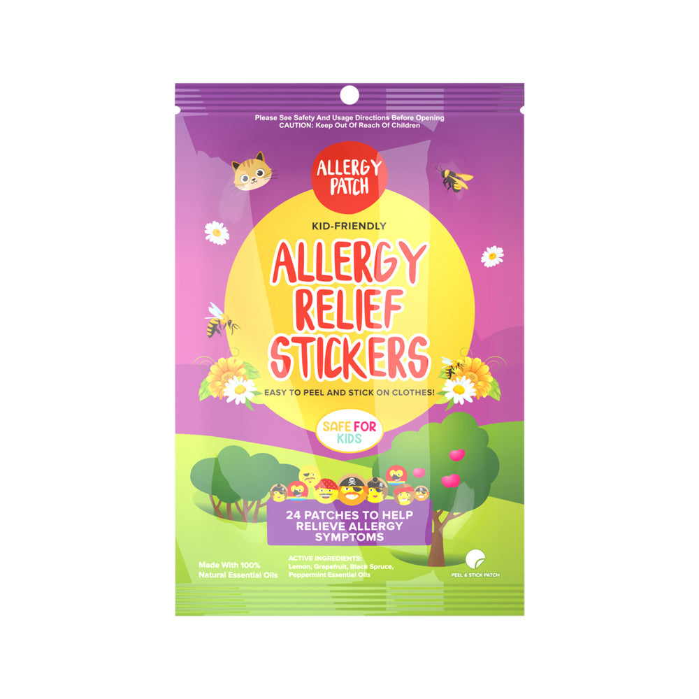 NATPAT AllergyPatch Organic Allergy Relief Stickers x 24 Packs