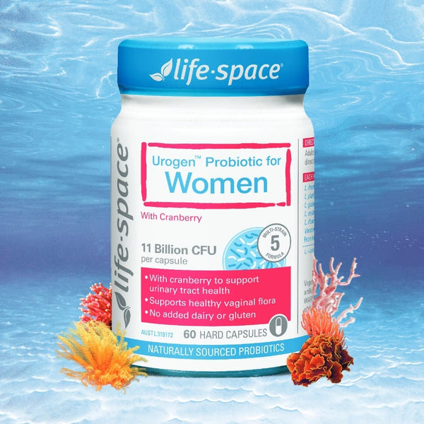Life Space Urogen Probiotic for Women 11 Billion CFU 60 Capsules