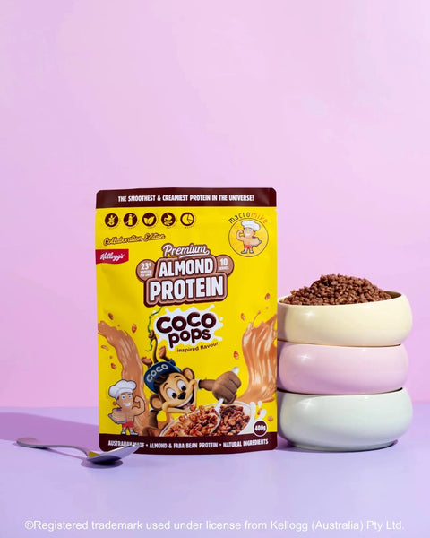 Macro Mike x Kellogg's Premium Almond Protein Coco Pops Inspired 400g