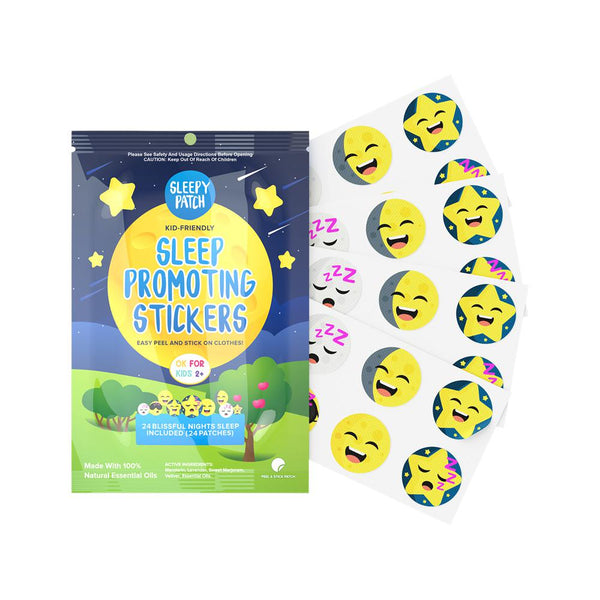 NATPAT SleepyPatch Organic Sleep Promoting Stickers x 24 Packs