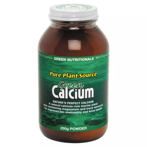 MicrOrganics Green Nutritionals Pure Plant-Source Green Calcium 250g