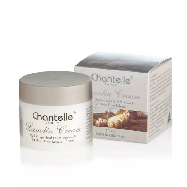 Chantelle Lanolin Cream with Grape Seed Oil & Vitamin E 100ml