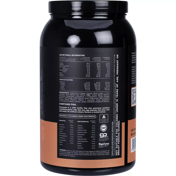 Switch Nutrition Hydrolysed Collagen Protein Rich Chocolate 938g