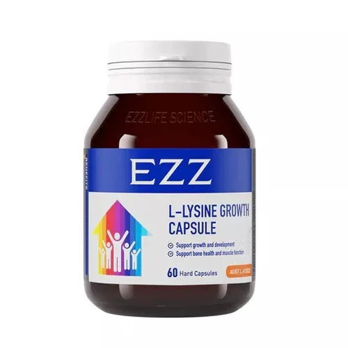 EZZ L-Lysine Growth 60 Capsules