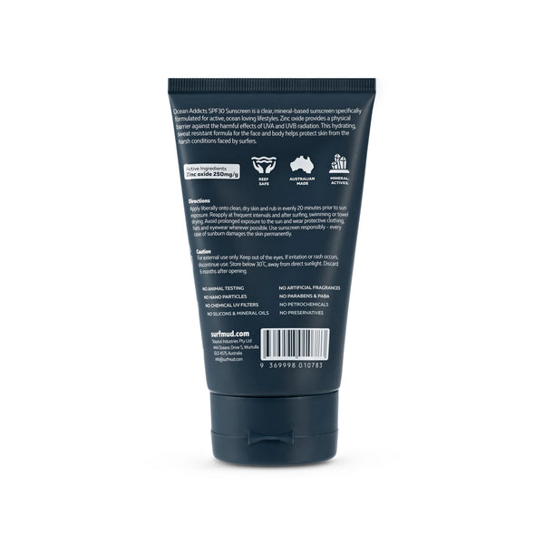 Surfmud Ocean Addicts SPF30 Sunscreen 125g