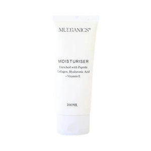 Mud Organics Moisturiser 100ml Peptide Collagen, Hyaluronic Acid + VItamin E