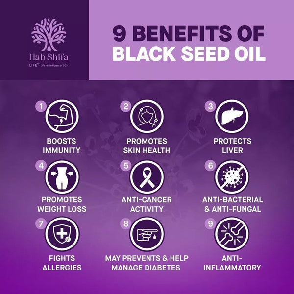 Hab Shifa TQ+ Organic Black Seed Oil 250ml