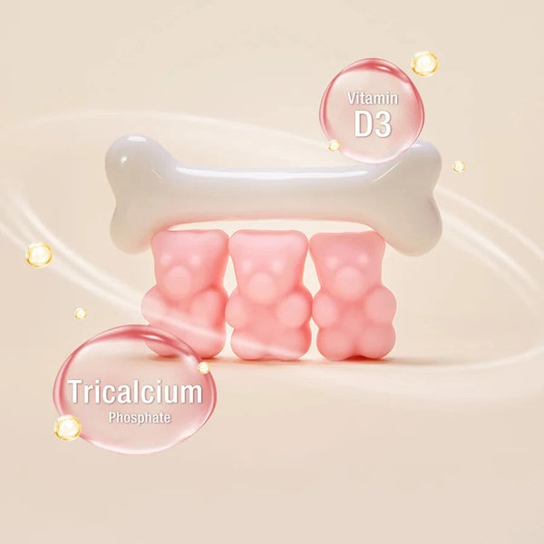 Unichi Teddi Lab Calcium Vitamin D3 Gummy 60
