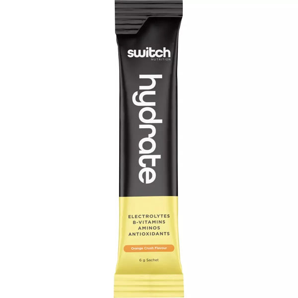 Switch Nutrition Hydrate Electrolytes Orange Crush 20 x 6g Sachets