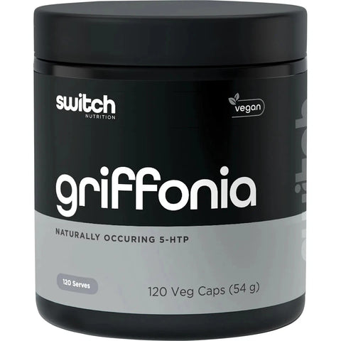 Switch Nutrition Griffonia Naturally Occuring 5-HTP 120 Capsules