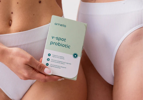 Amelia V-Spot Probiotic Vaginal Pessaries x 10 Packs
