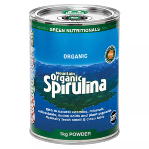MicrOrganics Green Nutritionals Mountain Organic Spirulina 1kg