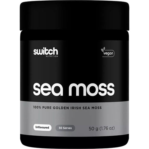 Switch Nutrition Sea Moss 50g 100% Pure Golden Irish Sea Moss