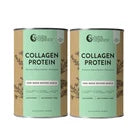2 x Nutra Organics Collagen Protein Unflavoured 450g "New Collagen Build"