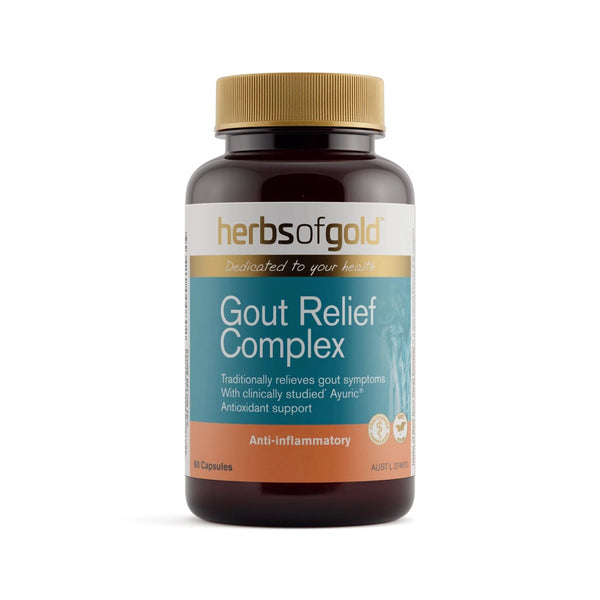 Herbs of Gold Gout Relief Complex 60 Capsules
