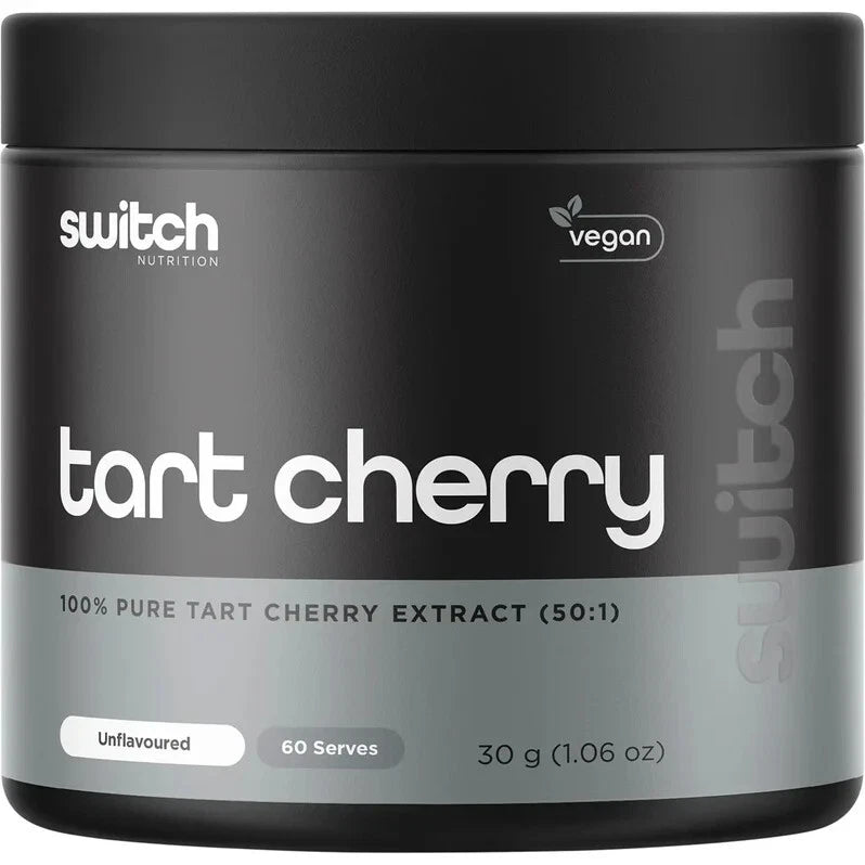 Switch Nutrition Tart Cherry Extract (50:1) Unflavoured 30g 100% Pure