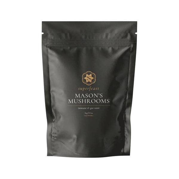 SuperFeast Mason's Mushrooms 1kg Immune & Gut Tonic