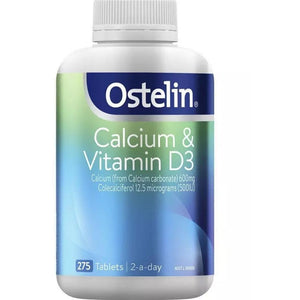 Ostelin Calcium & Vitamin D3 275 Tablets