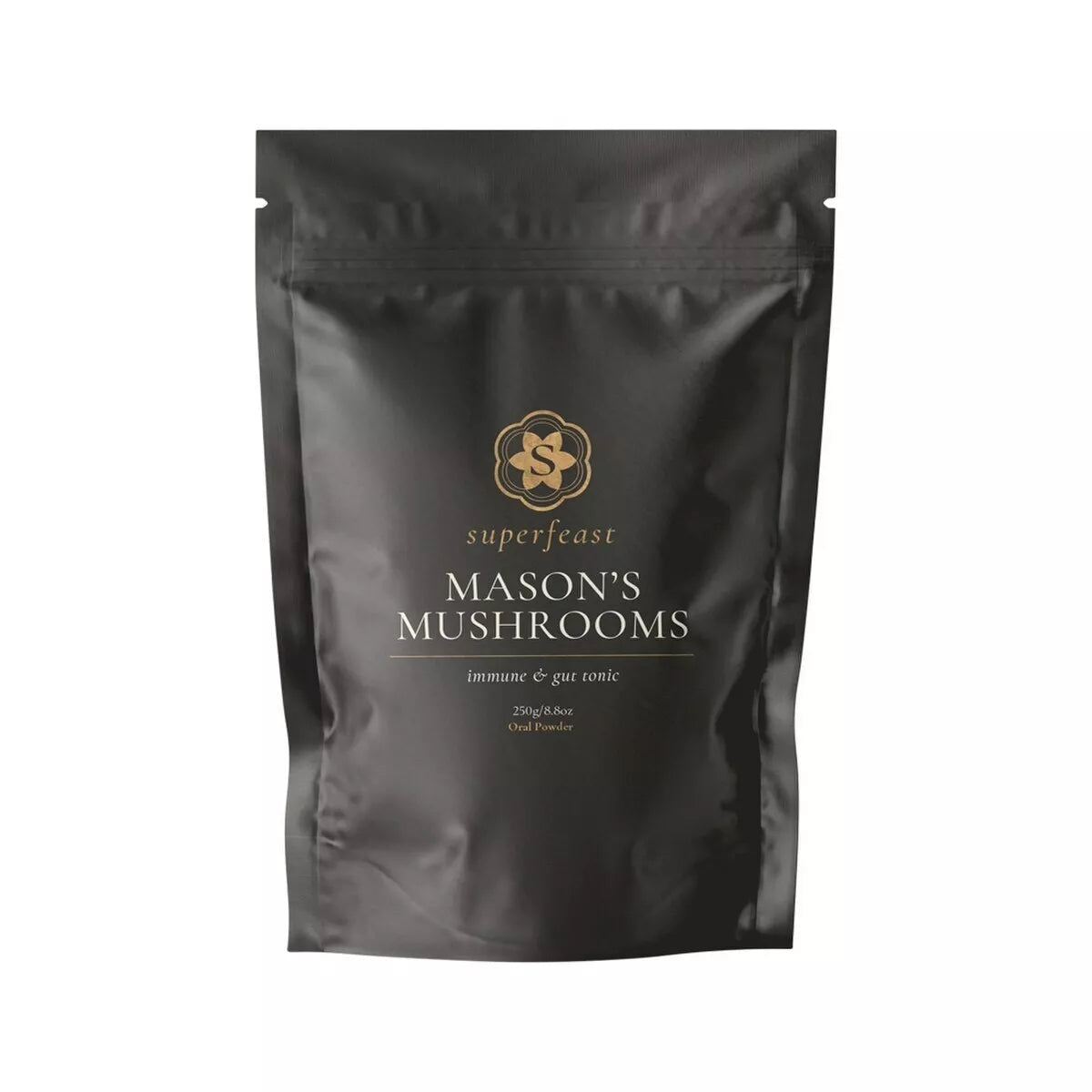 SuperFeast Mason's Mushrooms 250g Immune & Gut Tonic