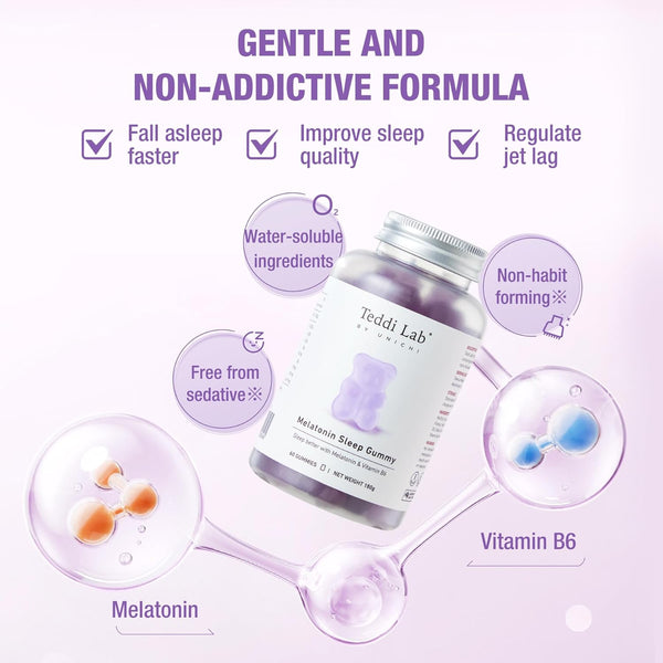 Unichi Melatonin Sleep Gummy 60 Gummies