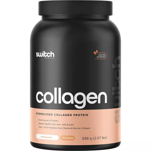 Switch Nutrition Hydrolysed Collagen Protein Unflavoured 938g