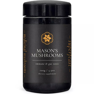 SuperFeast Mason's Mushrooms 100g Immune & Gut Tonic