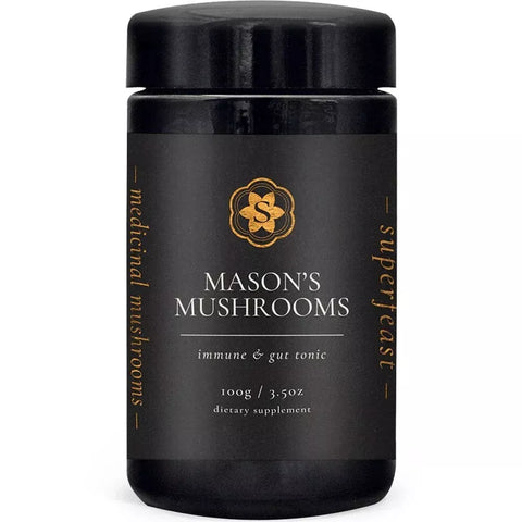 SuperFeast Mason's Mushrooms 100g Immune & Gut Tonic