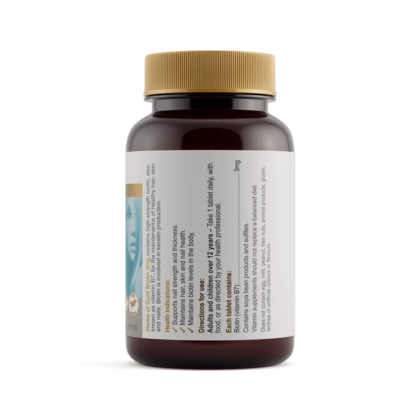 Herbs of Gold Biotin 3mg 60 Tablets