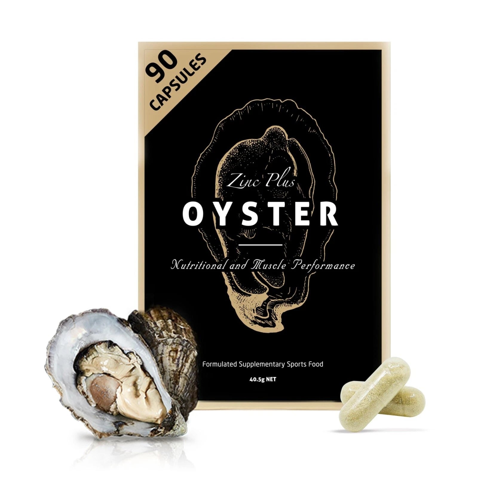 Unichi Zinc Plus Oyster Extract 90 Capsules